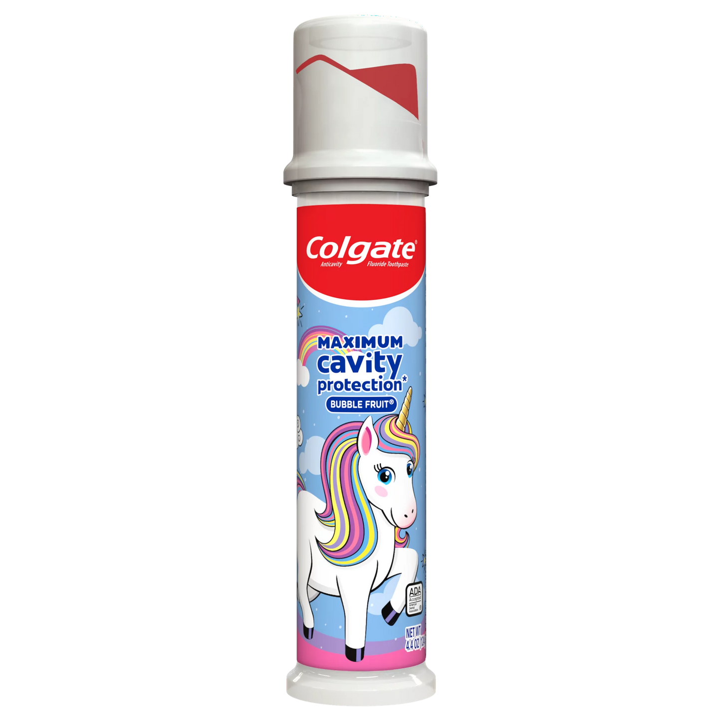 Colgate Kids Unicorn Toothpaste Pump, 4.4 Ounce