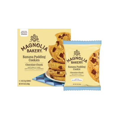 Magnolia Bakery Banana Pudding Cookies Chocolate Chunk, 0.5lb 228g