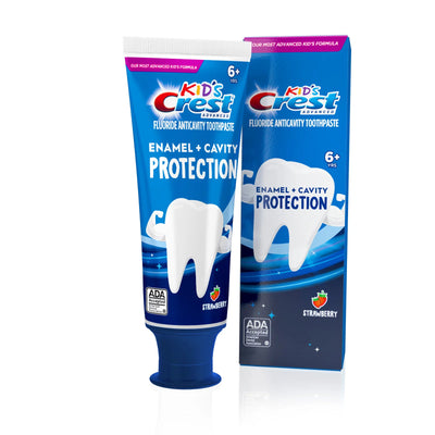 Crest Kids Enamel + Cavity Protection Toothpaste Strawberry Flavor, 4.1oz 116g