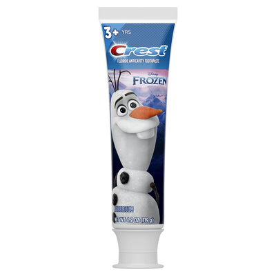 Crest Kids Toothpaste with Fluoride Frozen Bubblegum Flavor, 4.2oz 119g
