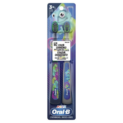 Oral-B Kid's Manual Toothbrush for Children, 2Count