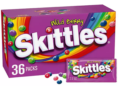 Skittles Wild Berry Candy, 4.87lb 2.21kg