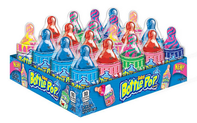 Baby Bottle Pop Lollipops with Powdered Candy, 1.06lb 0.48kg