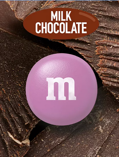 M&M’S Milk Chocolate Pink Bulk Candy, 3.5lb 1.59kg