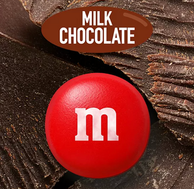 M&M’S Milk Chocolate Red Bulk Candy, 3.5lb 1.59kg