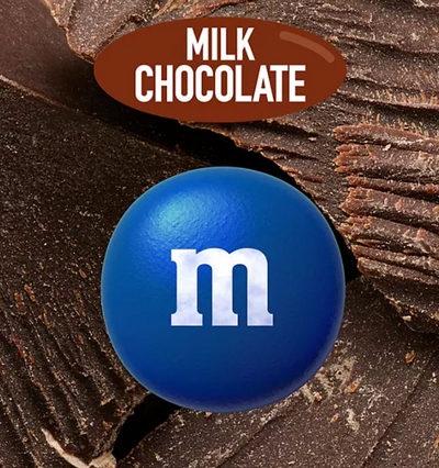 M&M’S Milk Chocolate Dark Blue Bulk Candy, 3.5lb 1.59kg