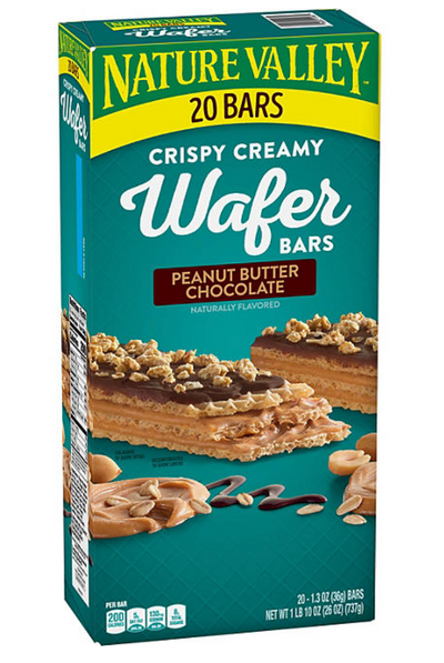 Nature Valley Peanut Butter Chocolate Wafer Bar, 1.63lb 0.74kg