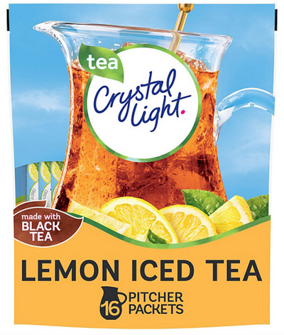 Crystal Light Lemon Iced Tea Powdered Drink Mix, 16 ct.