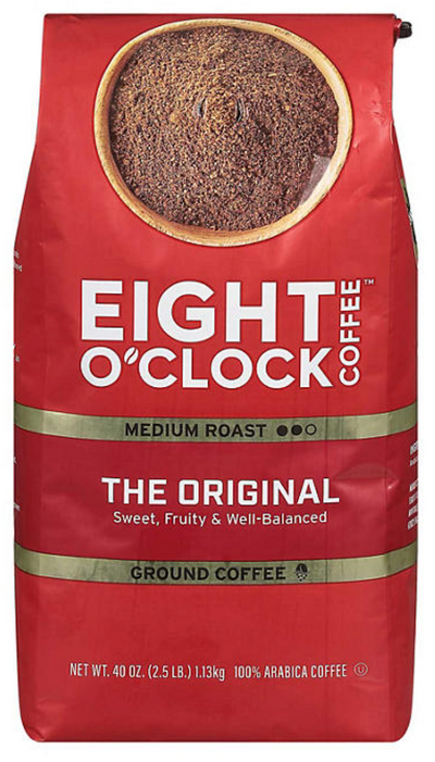 Eight O'Clock Ground Coffee The Original, 2.5lb 1133g