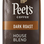 Peet's Coffee Ground Dark Roast House Blend, 2lb 907g