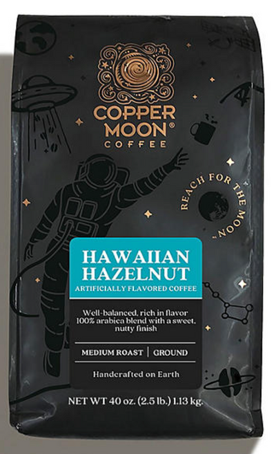 Copper Moon World Coffee Hawaiian Hazelnut, 2.5lb 1133g