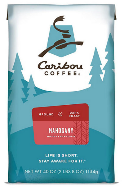 Caribou Ground Coffee Mahogany, 2.5lb 1133g