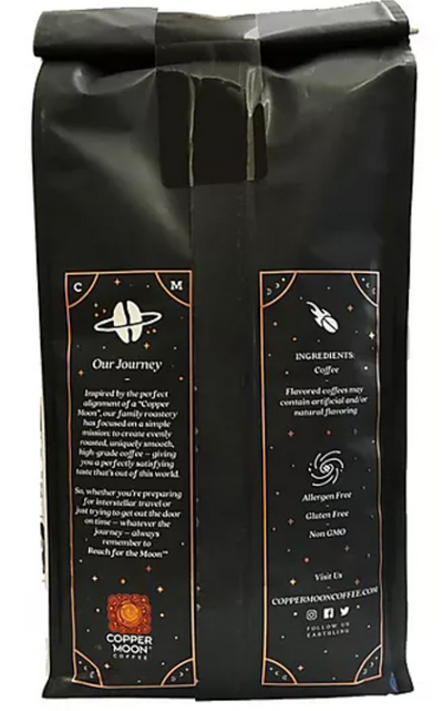 Copper Moon Single Origin Whole Bean Coffee Ethiopian Blend, 2lb 907g
