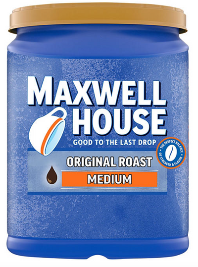 Maxwell House Original Roast Ground Coffee, 3lb 1360g