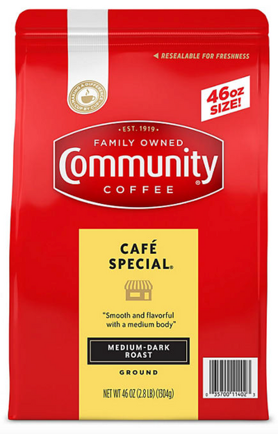 Community Coffee Ground Cafe Special, 2.875lb 1304g