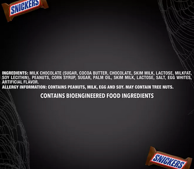 Snickers Fun Size Halloween Chocolate Candy Bars, 12lb 5443g