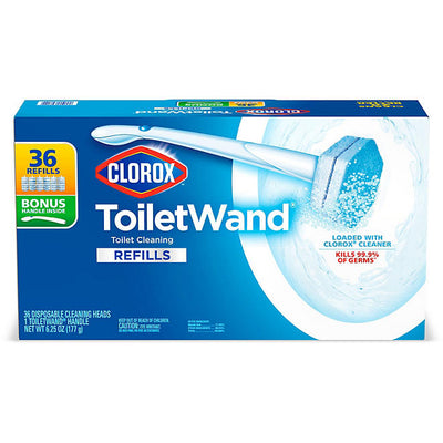 Clorox ToiletWand Disposable Toilet Cleaning System, 0.39lb 177g