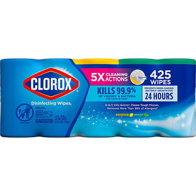 Clorox Disinfecting Bleach-Free Cleaning Wipes, 6.12lb 2.78kg