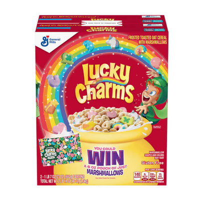Lucky Charms Marshmallow Cereal, 23oz 1.3kg