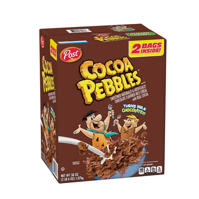 Post Cocoa PEBBLES Cereal, 1.07kg