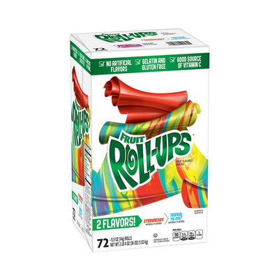Fruit Roll-Ups Variety Pack Assorted Flavor, 72 ct