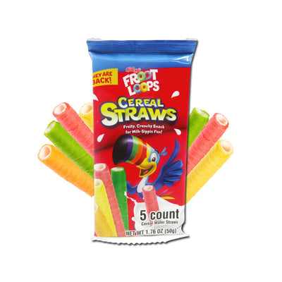 Froot Loops Cereal Straws 5 ct.