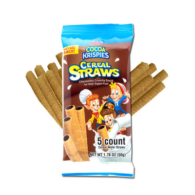 Cocoa Krispies Cereal Straws 5 ct.