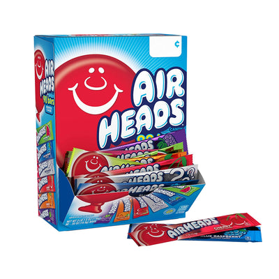 Airheads Candy Bars 90 Individually Wrapped Full size Bars, 2.5lb 1.4kg