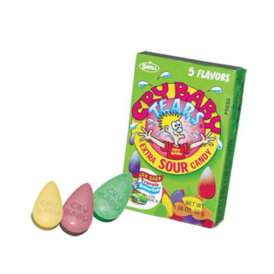 Cry Baby Tears Extra Sour Candy 24 Pack