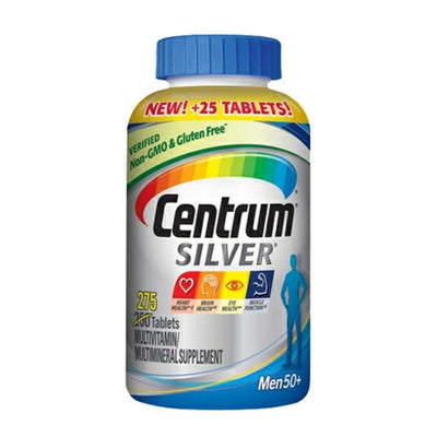 Centrum Silver Men 50+Multivitamin, 275 Tablets