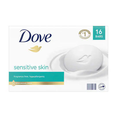 Dove Beauty Bar Sensitive Skin, 16ct