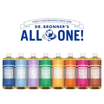 Dr. Bronner’s Pure-Castile Liquid Soap, 946ml
